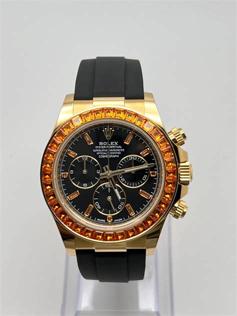 rolex daytona orange